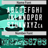 Custom Black Camo Split Fashion Authentic Performance Polo Shirt