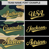 Custom Black Camo Split Fashion Authentic Performance Polo Shirt