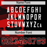 Custom Black Camo Split Fashion Authentic Performance Polo Shirt