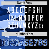 Custom Black Camo Split Fashion Authentic Performance Polo Shirt