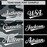 Custom Black Camo Split Fashion Authentic Performance Polo Shirt