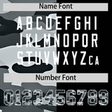 Custom Black Camo Split Fashion Authentic Performance Polo Shirt