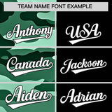 Custom Black Camo Split Fashion Authentic Performance Polo Shirt