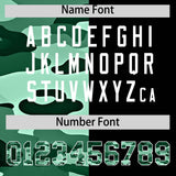 Custom Black Camo Split Fashion Authentic Performance Polo Shirt