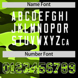 Custom Black Camo Split Fashion Authentic Performance Polo Shirt