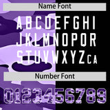 Custom Black Camo Split Fashion Authentic Performance Polo Shirt