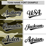 Custom White Camo Split Fashion Authentic Performance Polo Shirt