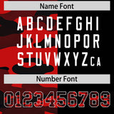 Custom Black Camo Split Fashion Authentic Performance Polo Shirt