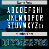 Custom Black Camo Split Fashion Authentic Performance Polo Shirt