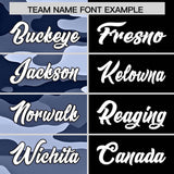 Custom Black Camo Split Fashion Authentic Performance Polo Shirt