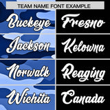 Custom Black Camo Split Fashion Authentic Performance Polo Shirt