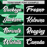 Custom Black Camo Split Fashion Authentic Performance Polo Shirt