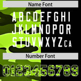 Custom Black Camo Split Fashion Authentic Performance Polo Shirt