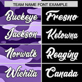 Custom Black Camo Split Fashion Authentic Performance Polo Shirt