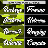 Custom Black Camo Split Fashion Authentic Performance Polo Shirt