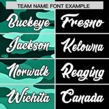 Custom Black Camo Split Fashion Authentic Performance Polo Shirt