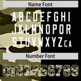 Custom Black Camo Split Fashion Authentic Performance Polo Shirt