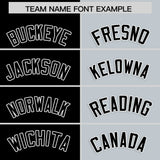 Custom Black Silver Four Squares Design Performance Polo Shirt