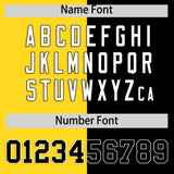 Custom Black Gold Four Squares Design Performance Polo Shirt