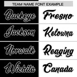 Custom White Black Four Squares Design Performance Polo Shirt
