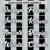 Custom Black Silver Vertical Stripes Design Performance Polo Shirt
