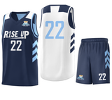 Fans-Made | Custom Double Side Sets Basketball Jersey For R1SE UP ¨C Available for Reorder