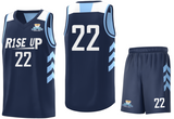 Fans-Made | Custom Double Side Sets Basketball Jersey For R1SE UP ¨C Available for Reorder
