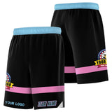 Fans-Made | Custom Red Black-Light Blue Basketball Shorts-Arizona Driven ¨C Available for Reorder