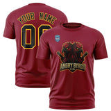 VVHL Crimson Black-Yellow S7-Angry-Byrds T-Shirt