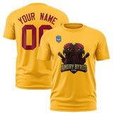 VVHL Yellow Black-Crimson S7-Angry-Byrds-1 T-Shirt