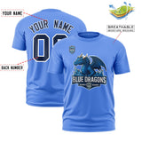 VVHL Powder Blue Navy-White S7-blue-dragons T-Shirt