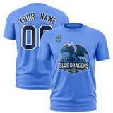 VVHL Powder Blue Navy-White S7-blue-dragons T-Shirt