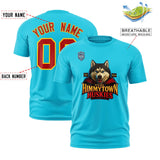 VVHL Sky Blue Red-Gold S7-Himmytown-huskies T-Shirt