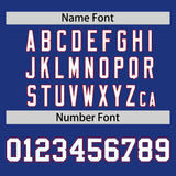 Custom Royal Classic Style Personalized Uniform Pullover Hoodie