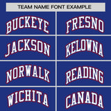 Custom Royal Classic Style Personalized Uniform Pullover Hoodie