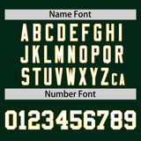 Custom Green Classic Style Personalized Uniform Pullover Hoodie