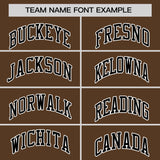 Custom Light Brown Classic Style Personalized Uniform Pullover Hoodie