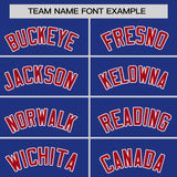 Custom Royal Classic Style Personalized Uniform Pullover Hoodie