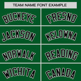 Custom Kelly Green Classic Style Personalized Uniform Pullover Hoodie