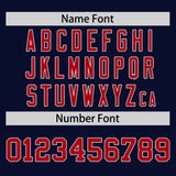 Custom Navy Classic Style Personalized Uniform Pullover Hoodie