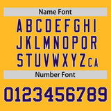 Custom Gold Classic Style Personalized Uniform Pullover Hoodie