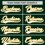 Custom Green Classic Style Personalized Uniform Pullover Hoodie