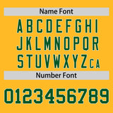 Custom Gold Classic Style Personalized Uniform Pullover Hoodie