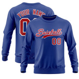 Custom Royal Classic Style Personalized Uniform Pullover Hoodie