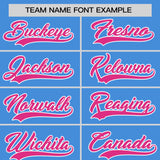 Custom Powder Blue Classic Style Personalized Uniform Pullover Hoodie