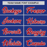 Custom Royal Classic Style Personalized Uniform Pullover Hoodie