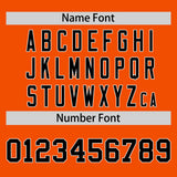 Custom Orange Classic Style Personalized Uniform Pullover Hoodie