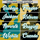 Custom Khaki Black-Olive Personalized Camo Design Quick Dry Lightweight Hoodie