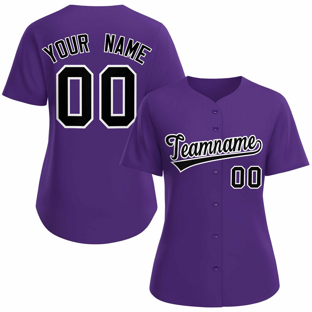 Custom Classic Style Baseball Jersey For Women Fun Gifts