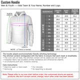 Custom Split Fashion Pullover Hoodie Bull Athletic Pullover Sweatershirt